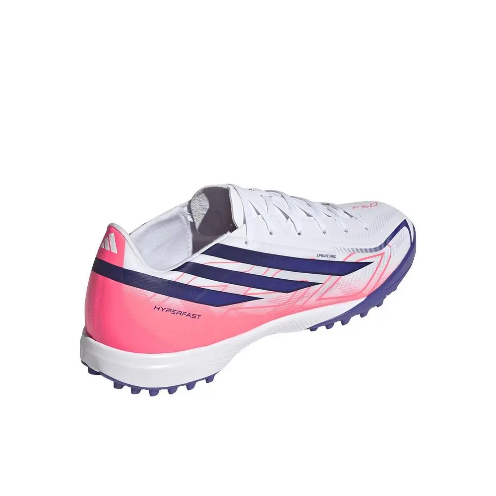 Adidas shoes - adidas F50 Hyperfast League Turf Soccer Cleat - SB1158-KJ3434 - White (UPC: 198328183229) 4