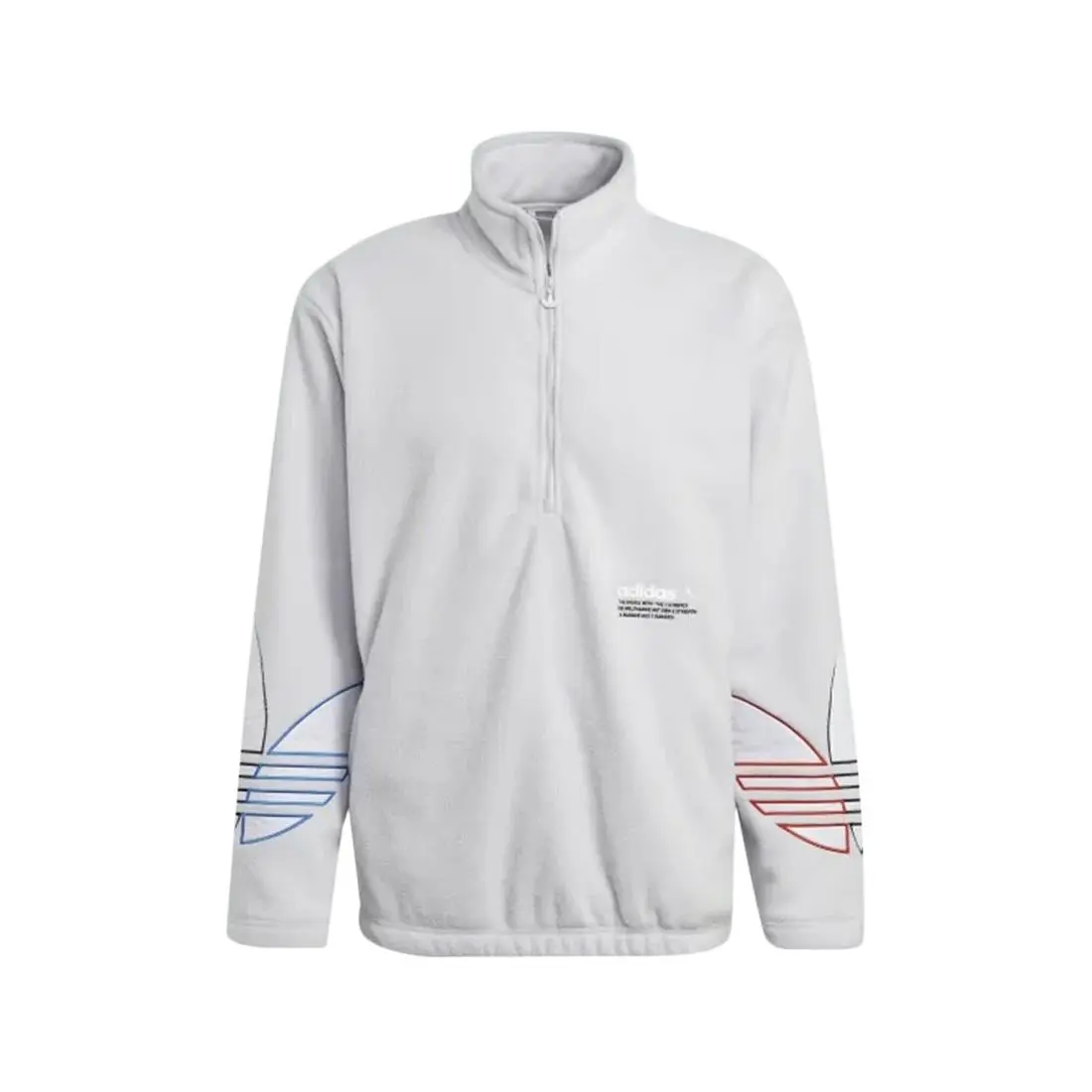 Tri-color HZ Mens Active Sweaters Size Xxl Color: White by Adidas