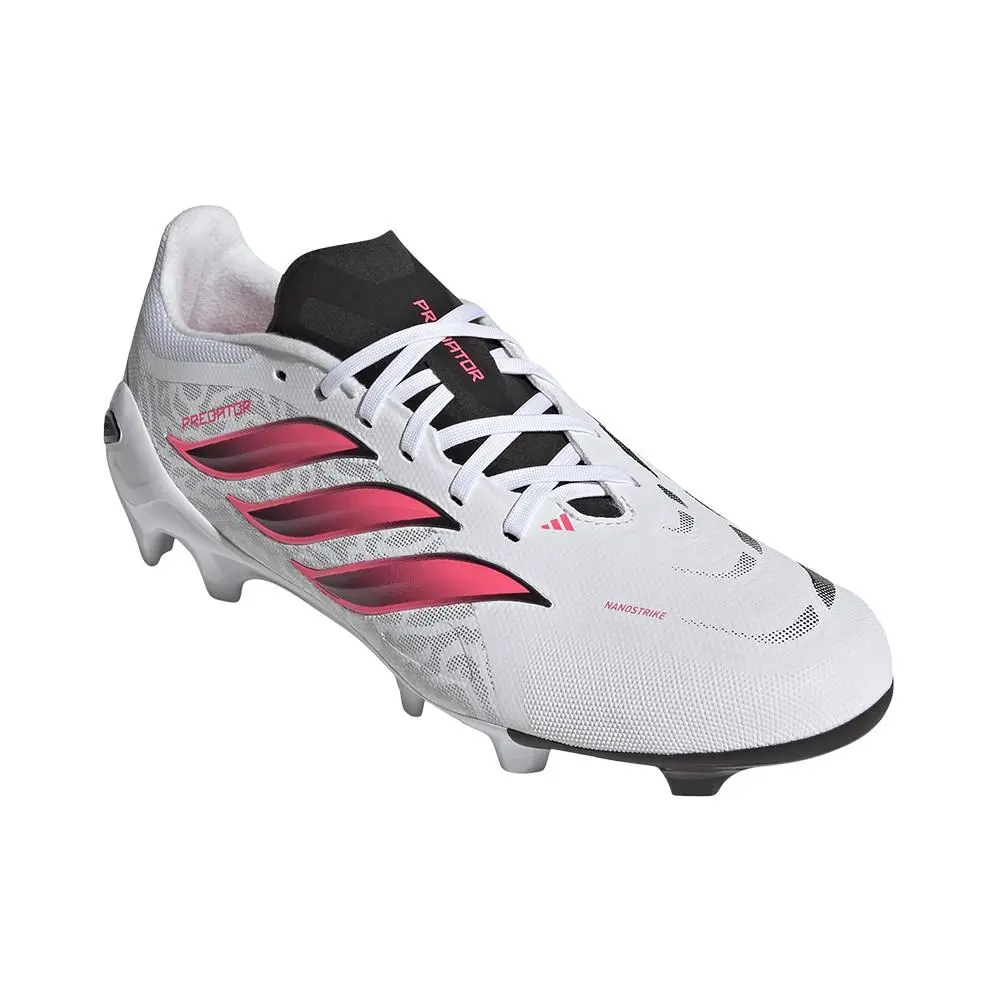 Adidas shoes - adidas Predator League Firm Ground Soccer Cleats - SB1158-IH7154 - White (UPC: 198328270646) 0