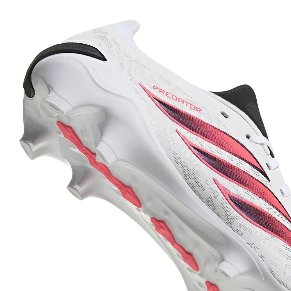 Adidas shoes - adidas Predator League Firm Ground Soccer Cleats - SB1158-IH7154 - White (UPC: 198328270646) 5