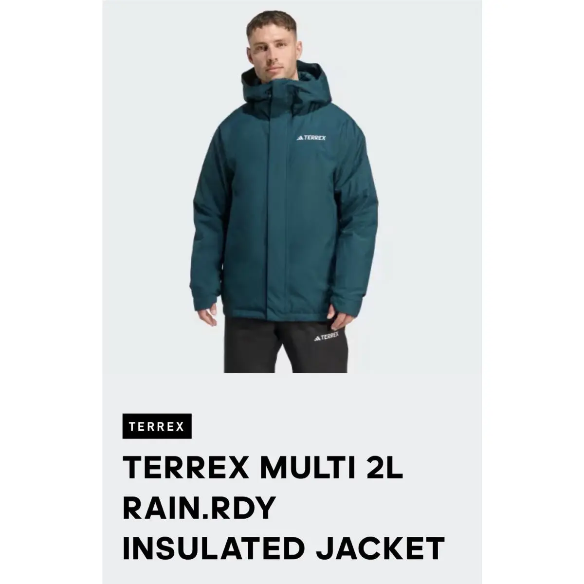 Adidas clothing - adidas Terrex insulated Ski Jacket - JN3106 - Aurora Ivy 12