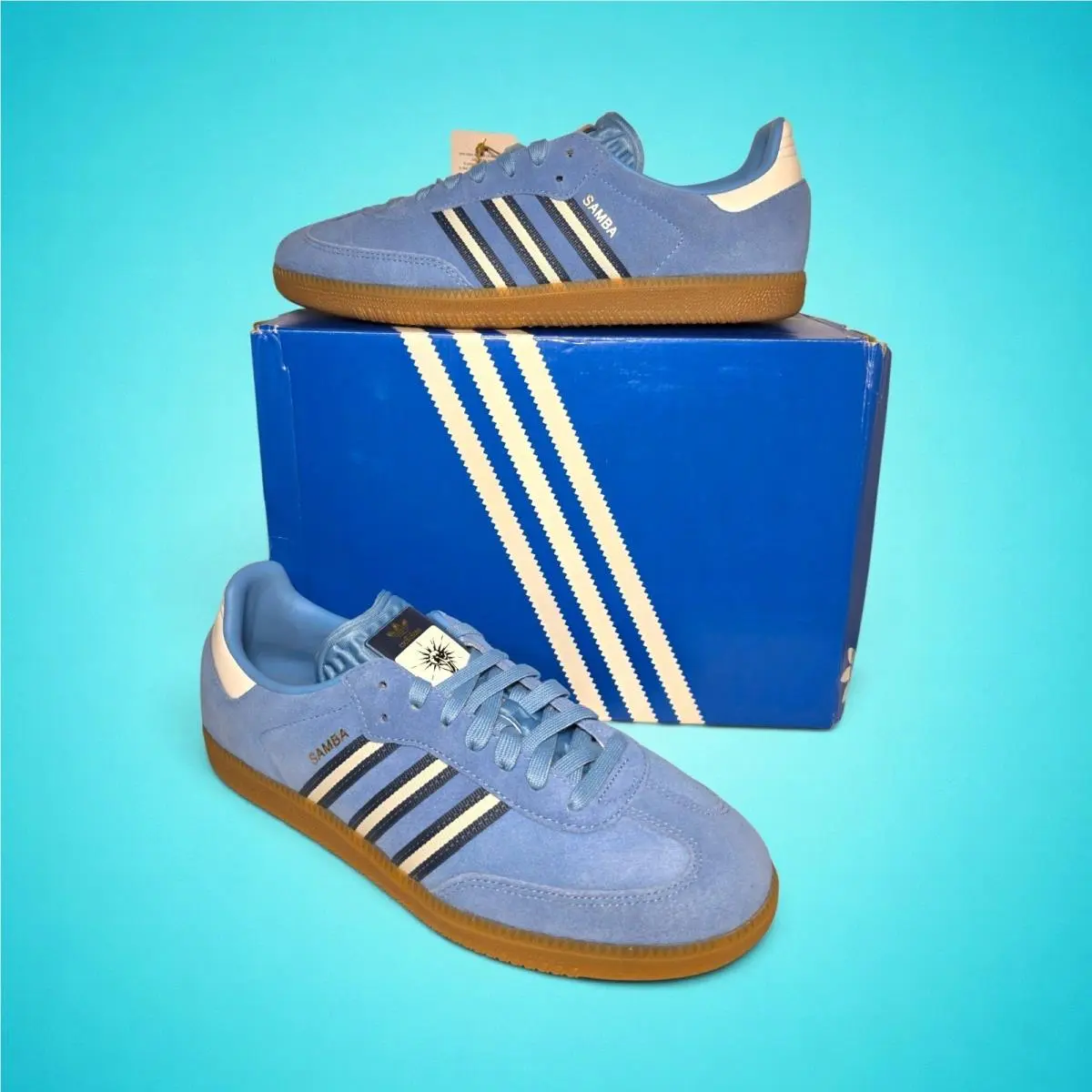 Adidas shoes - adidas Samba FIFA World Cup Argentina - Blue 1