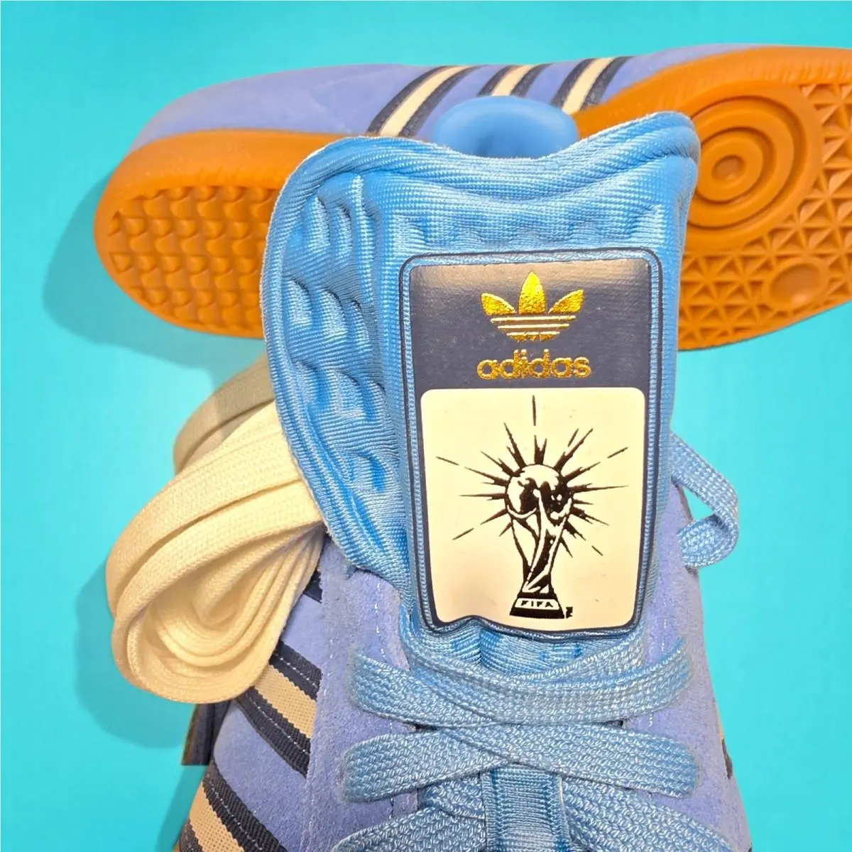 Adidas shoes - adidas Samba FIFA World Cup Argentina - Blue 6