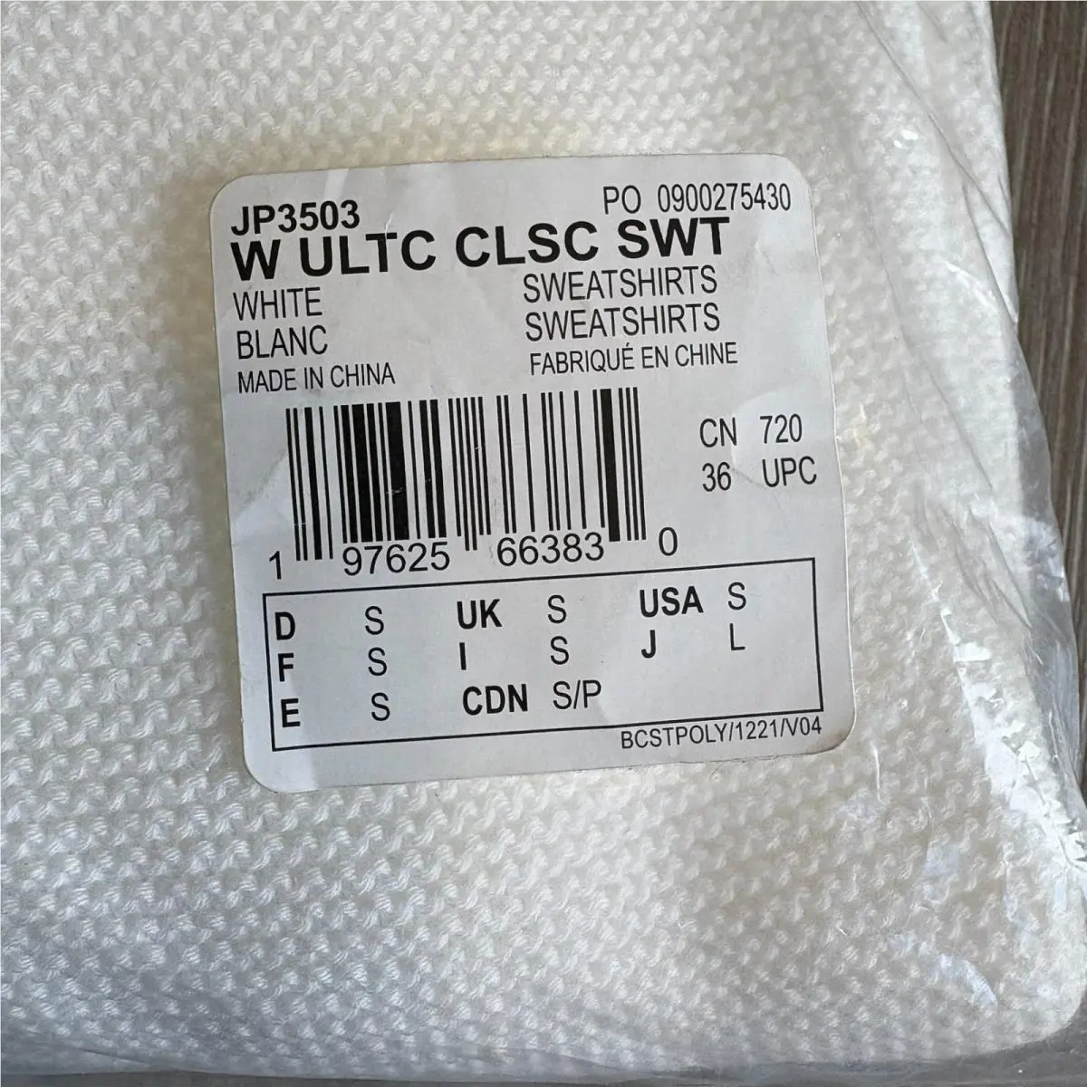 Adidas clothing - White (UPC: 197625663830) 20
