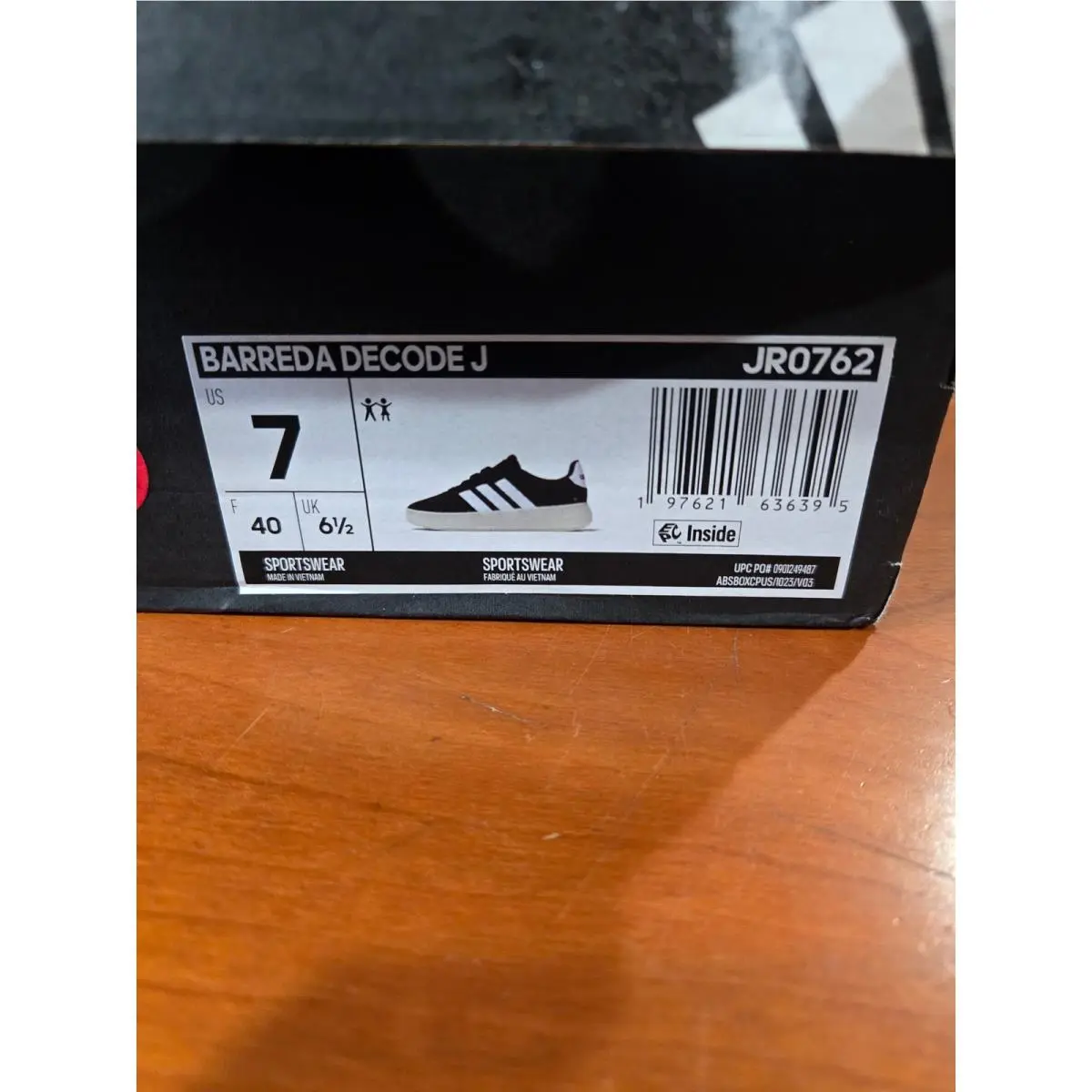 Adidas shoes - Barreda Decode J - Barreda Decode - Black 3