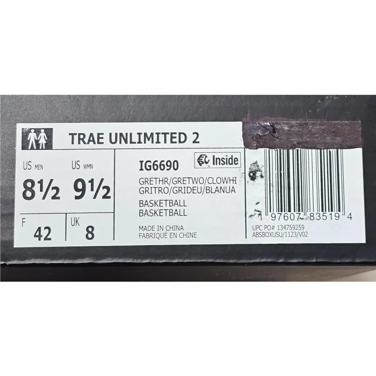 Adidas shoes - adidas Trae Young 2.0 - Trae Young - Gray 10