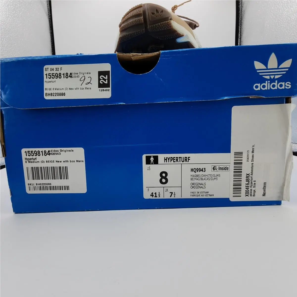Adidas shoes - adidas Hyperturf - Hyperturf - HQ9943 - Beige 9