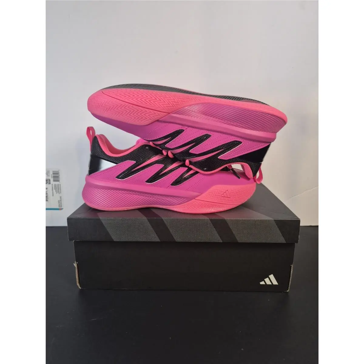 Adidas shoes - adidas Dame Certified 3 Basketball - JI1545 - Pink 1