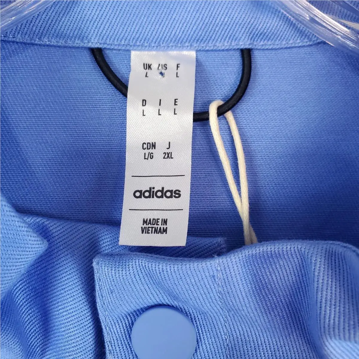 Adidas clothing - Adidas Trackstand Utility Cycling Jacket - JY2955 - Blue 6