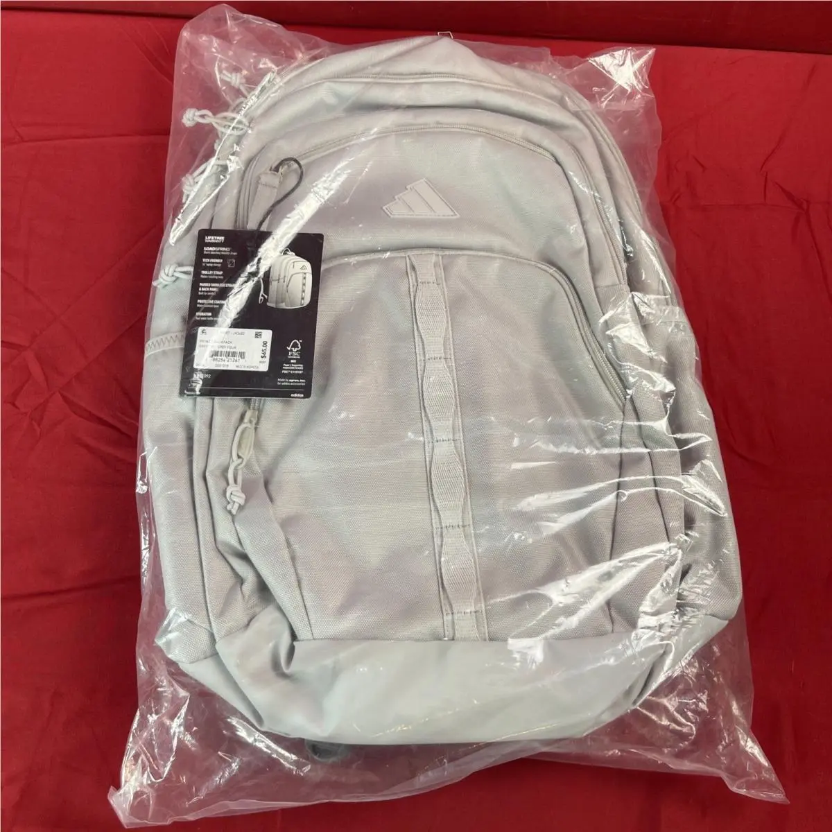 Adidas Prime 7 Backpack Grey Two/grey Four