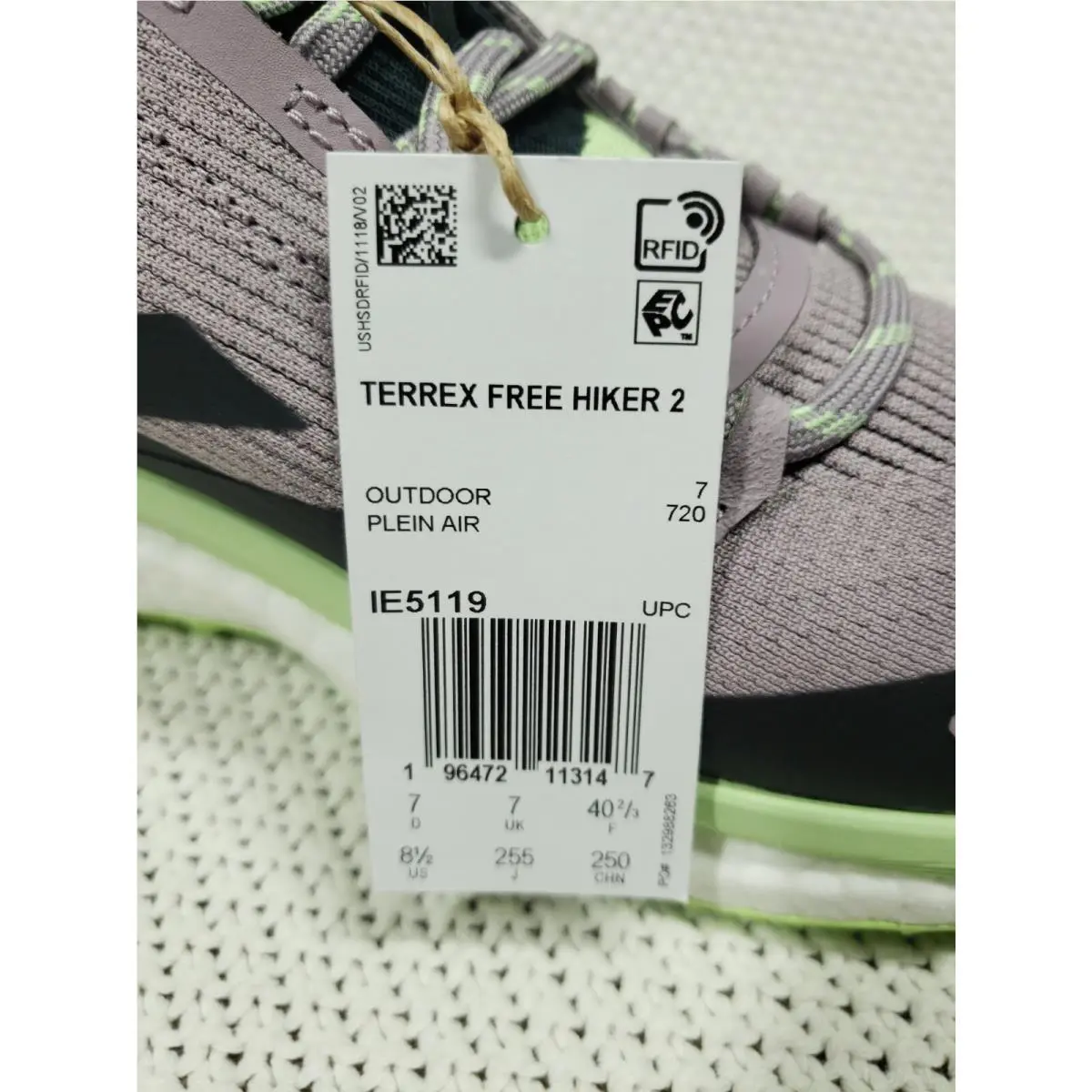 Adidas shoes - adidas TERREX Free Hiker - TERREX Free Hiker - Purple 7