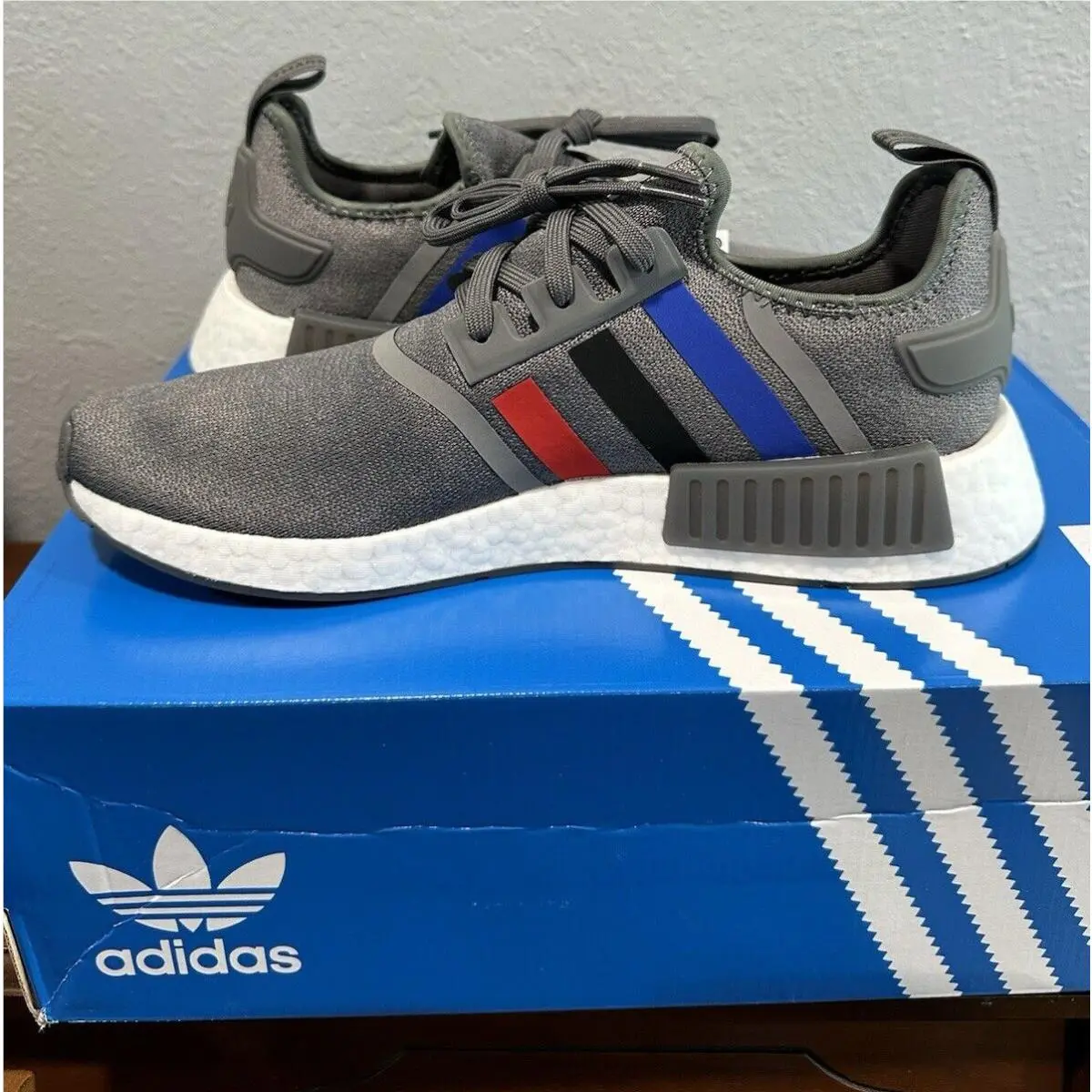 Adidas shoes - Adidas NMD R1 - NMD - Adidas Mens Sneakers - Gray 8