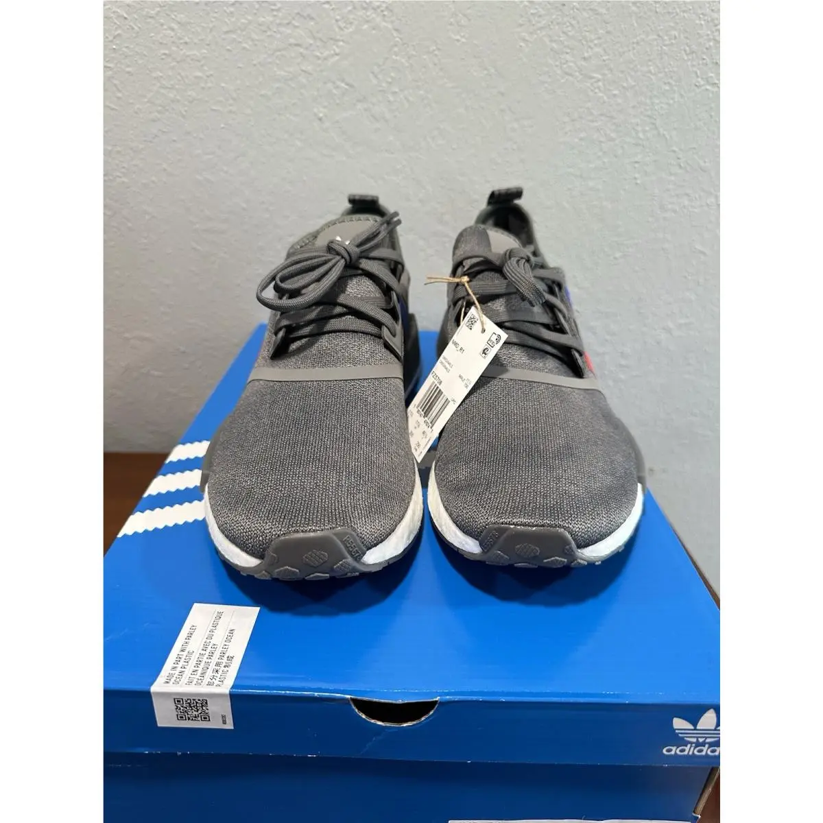 Adidas shoes - Adidas NMD R1 - NMD - Adidas Mens Sneakers - Gray 4