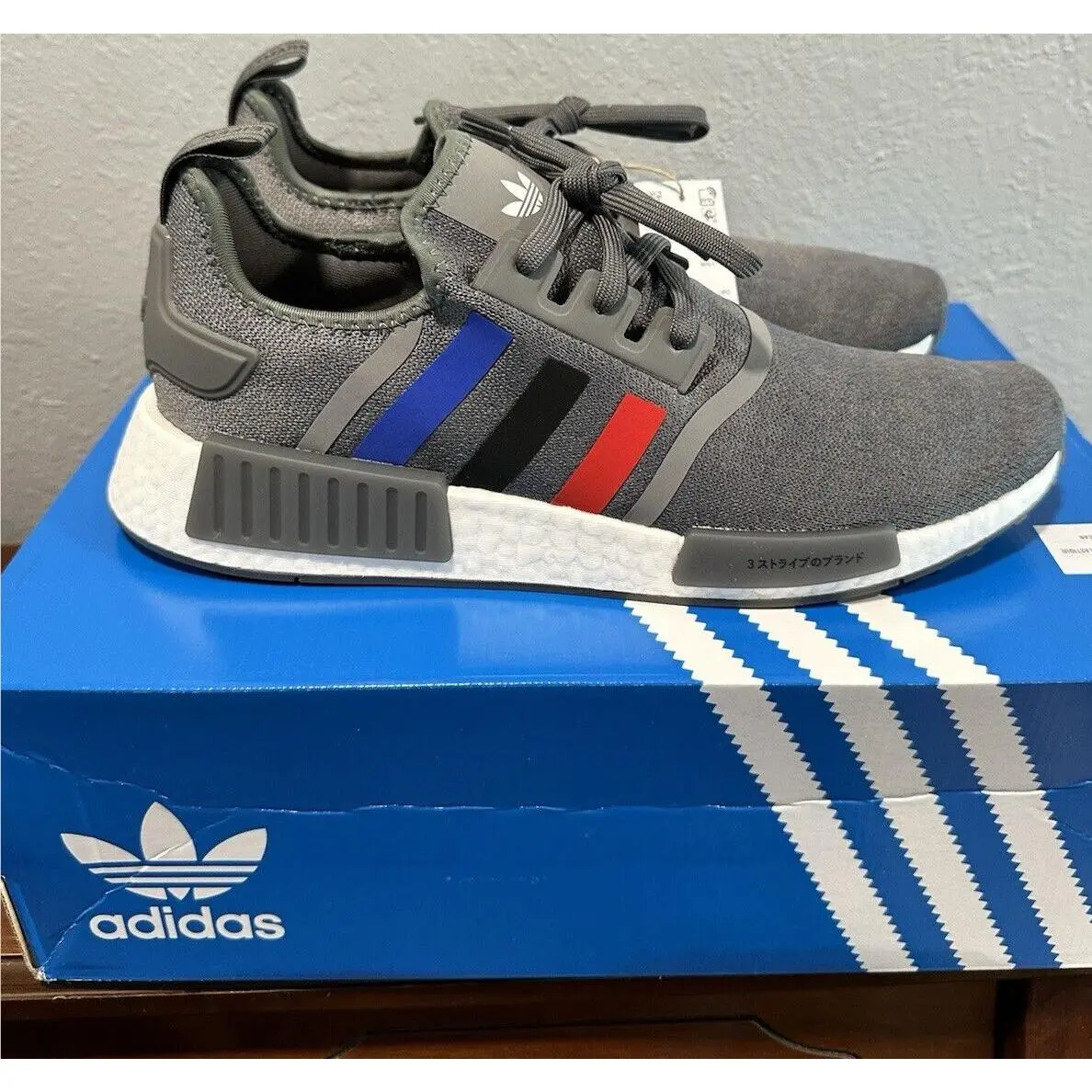 Adidas shoes - Adidas NMD R1 - NMD - Adidas Mens Sneakers - Gray 6