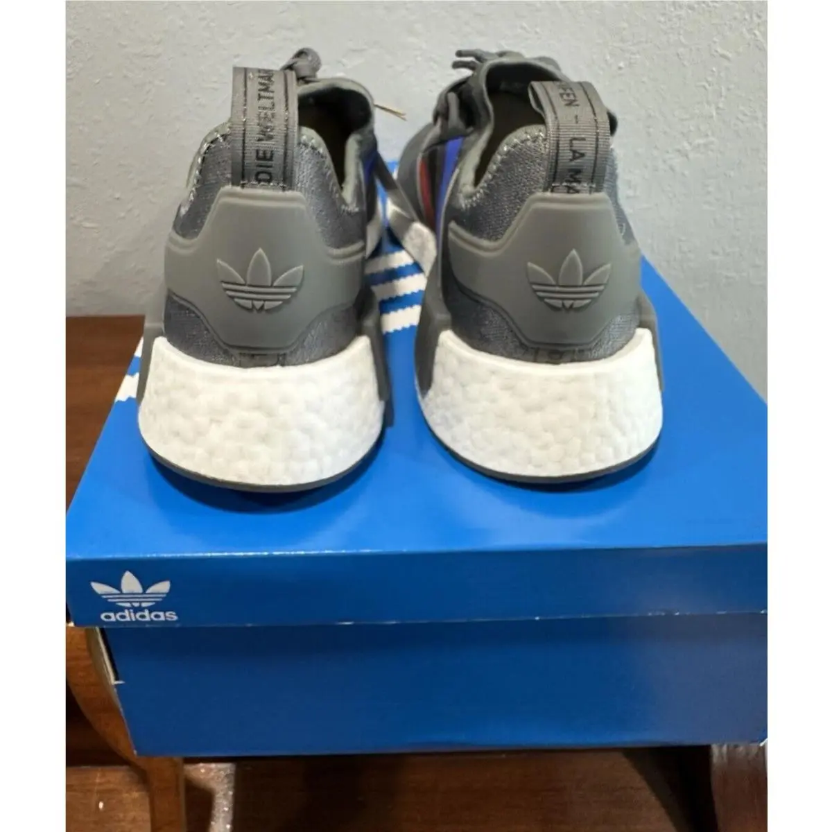 Adidas shoes - Adidas NMD R1 - NMD - Adidas Mens Sneakers - Gray 7