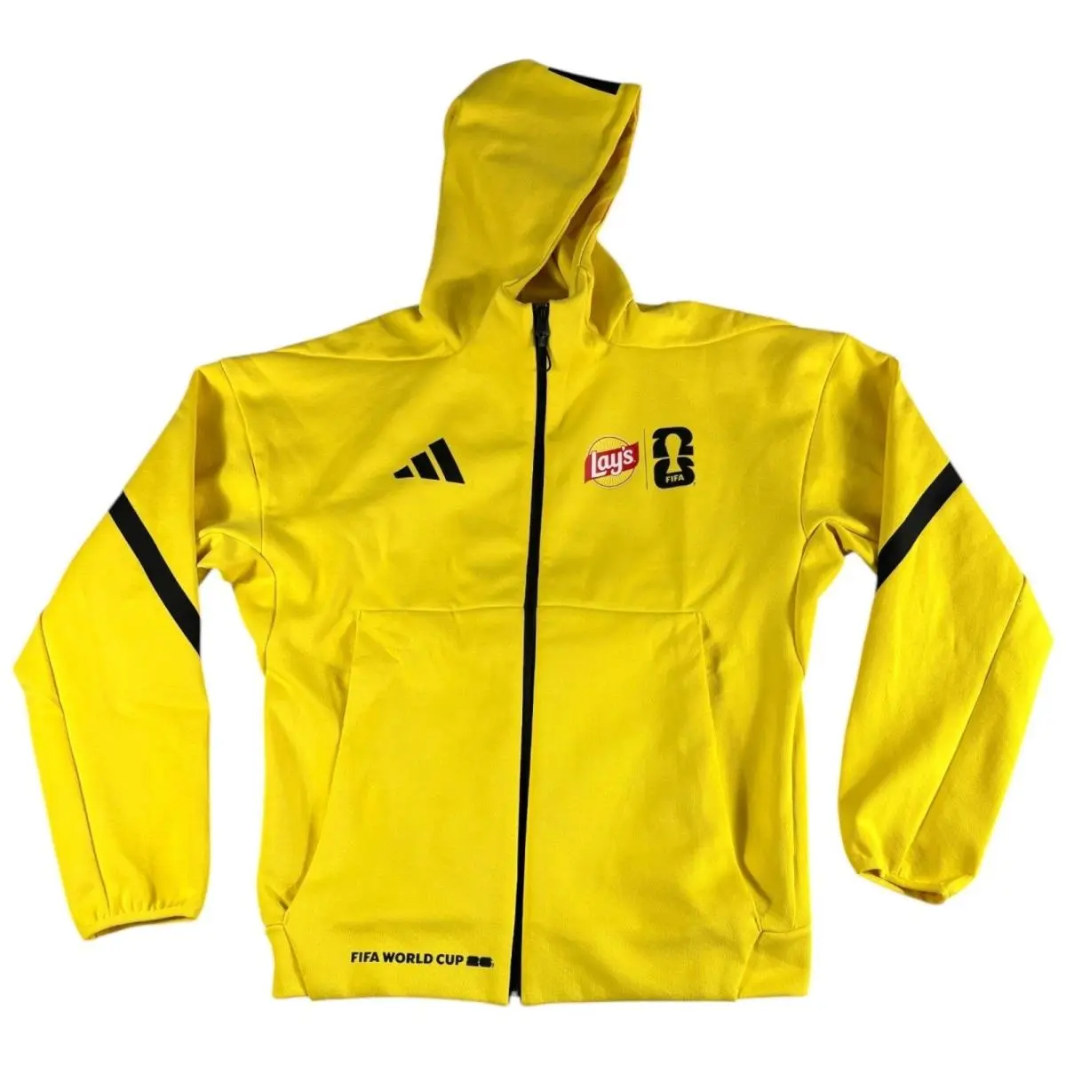 Fifa World Cup 26 Hoodie Mens Small Yellow Premium Limited Lay`s by Adidas
