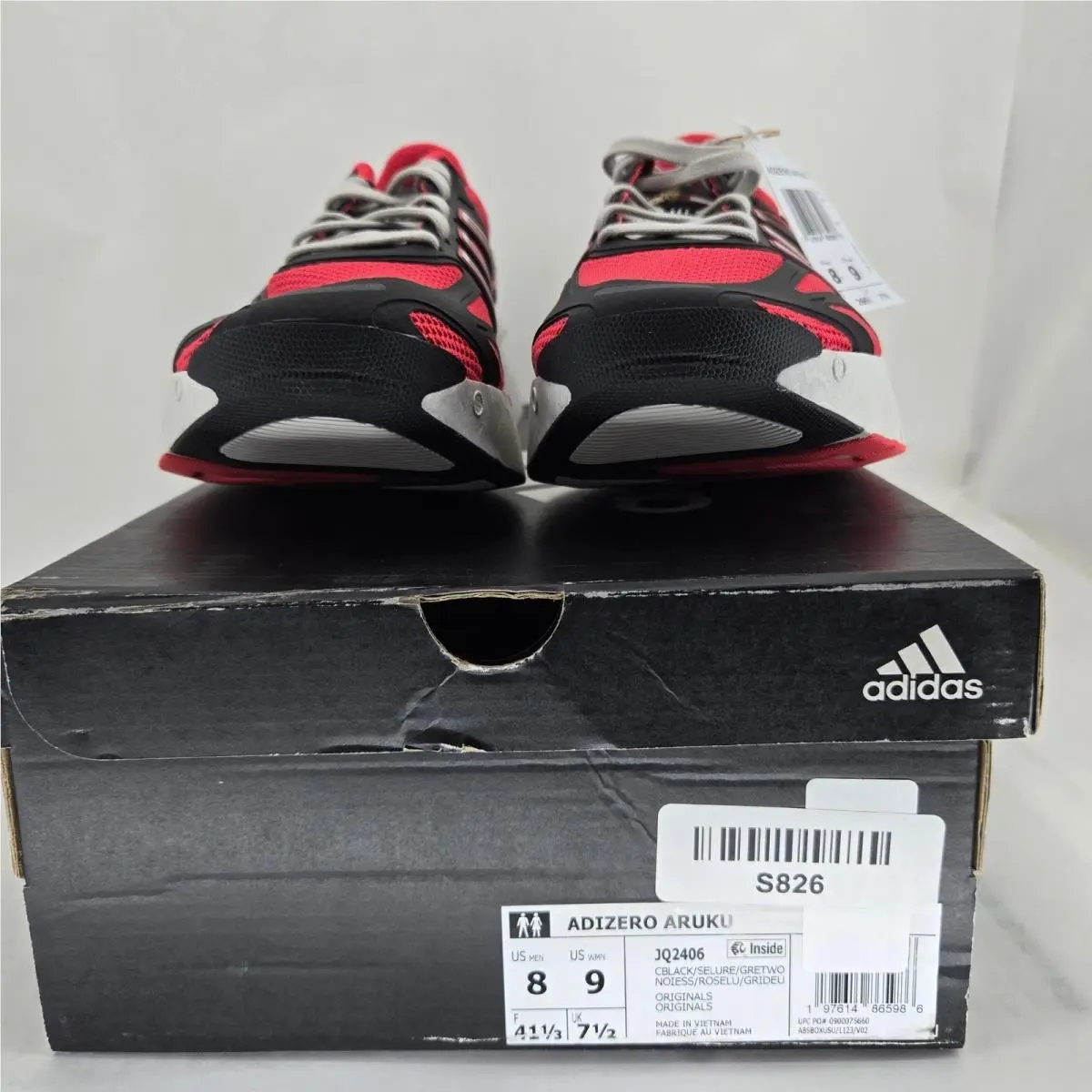 Adidas shoes - Adizero Aruku - Adizero Aruku - JQ2406 - Red 3