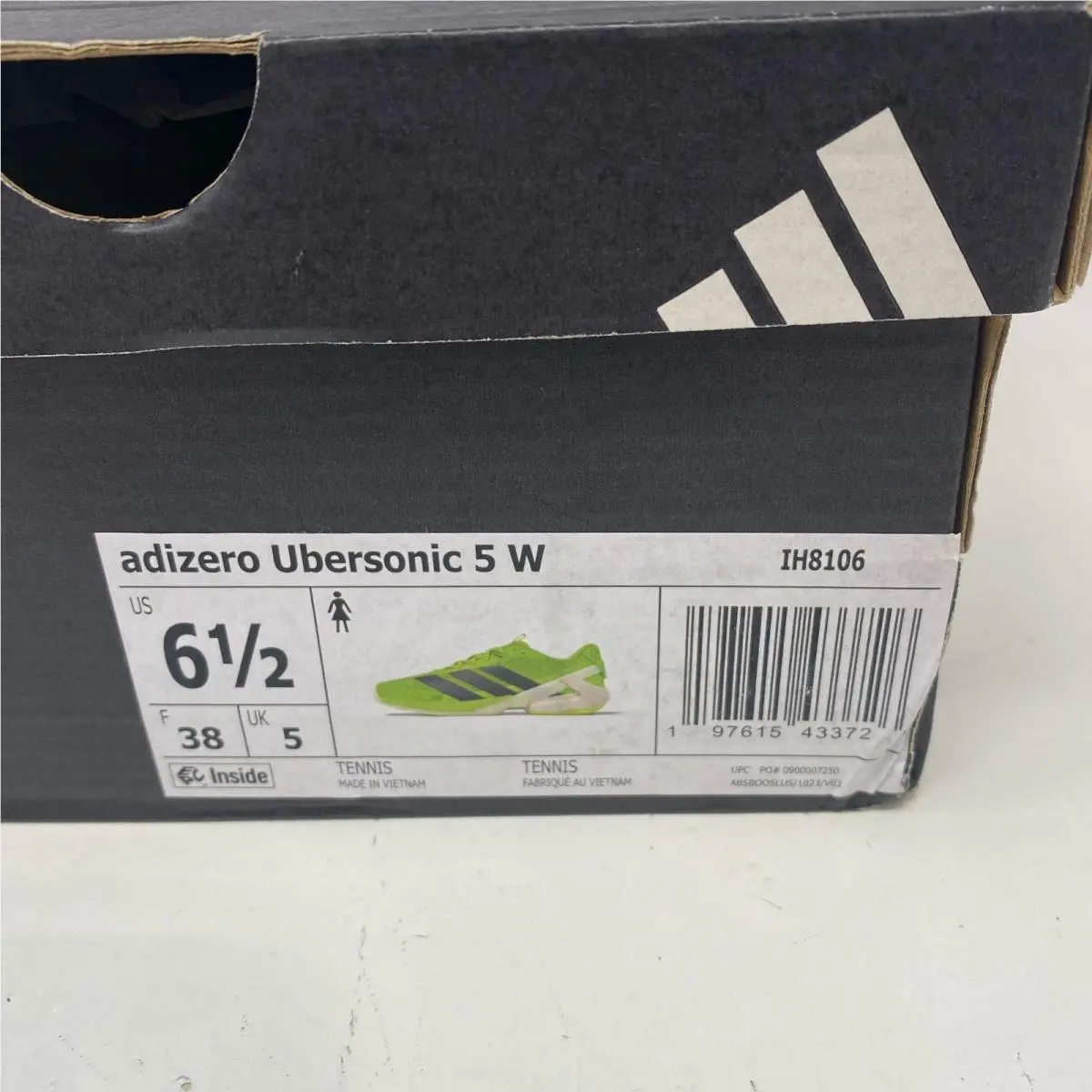 Adidas shoes - adidas adizero ubersonic - adizero ubersonic - IH8107 - Yellow (UPC: 197615437458) 0