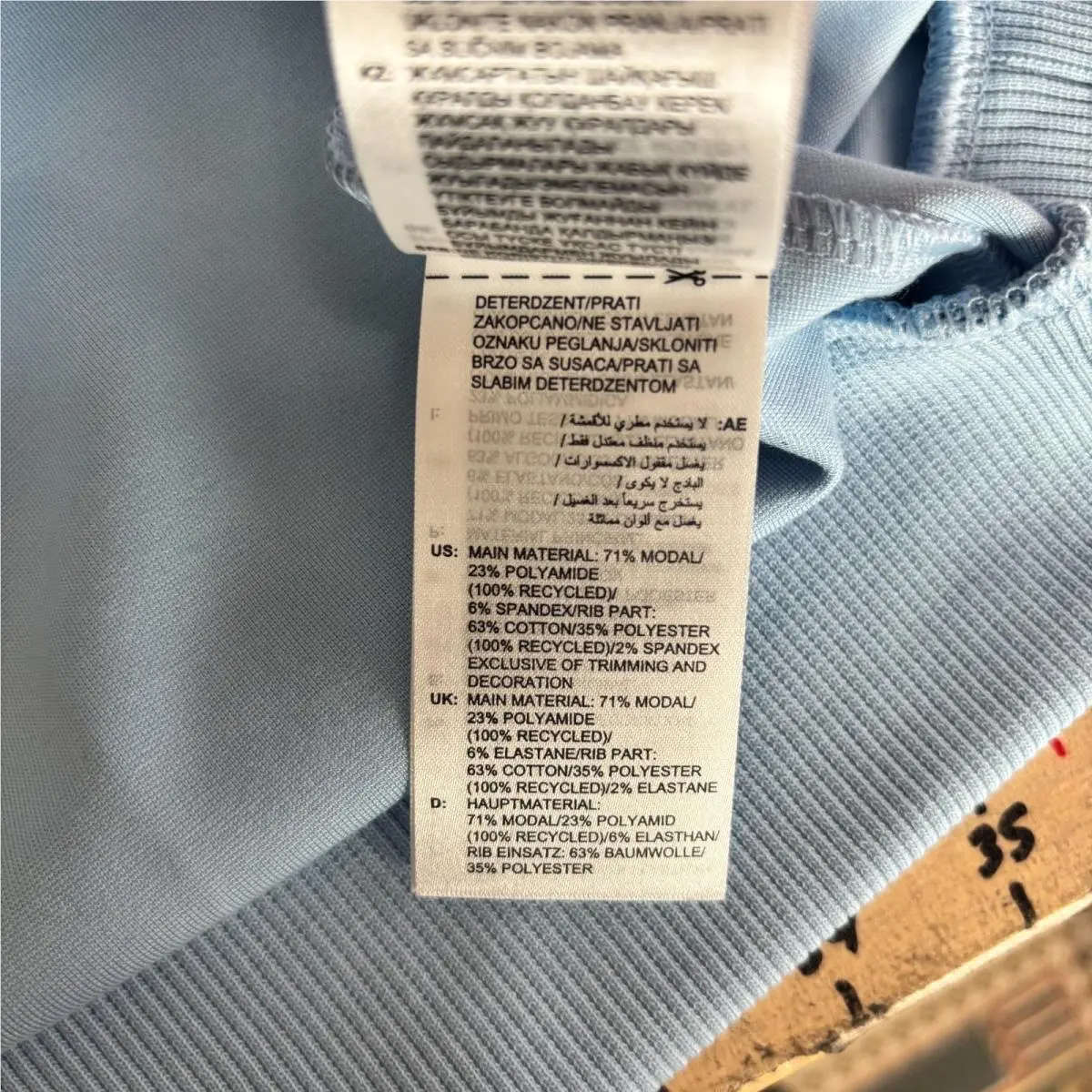 Adidas clothing - Blue 3