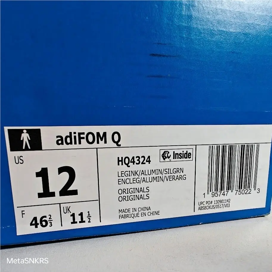 Adidas shoes - adidas AdiFOM Q - AdiFOM - HQ4324 - Blue 0