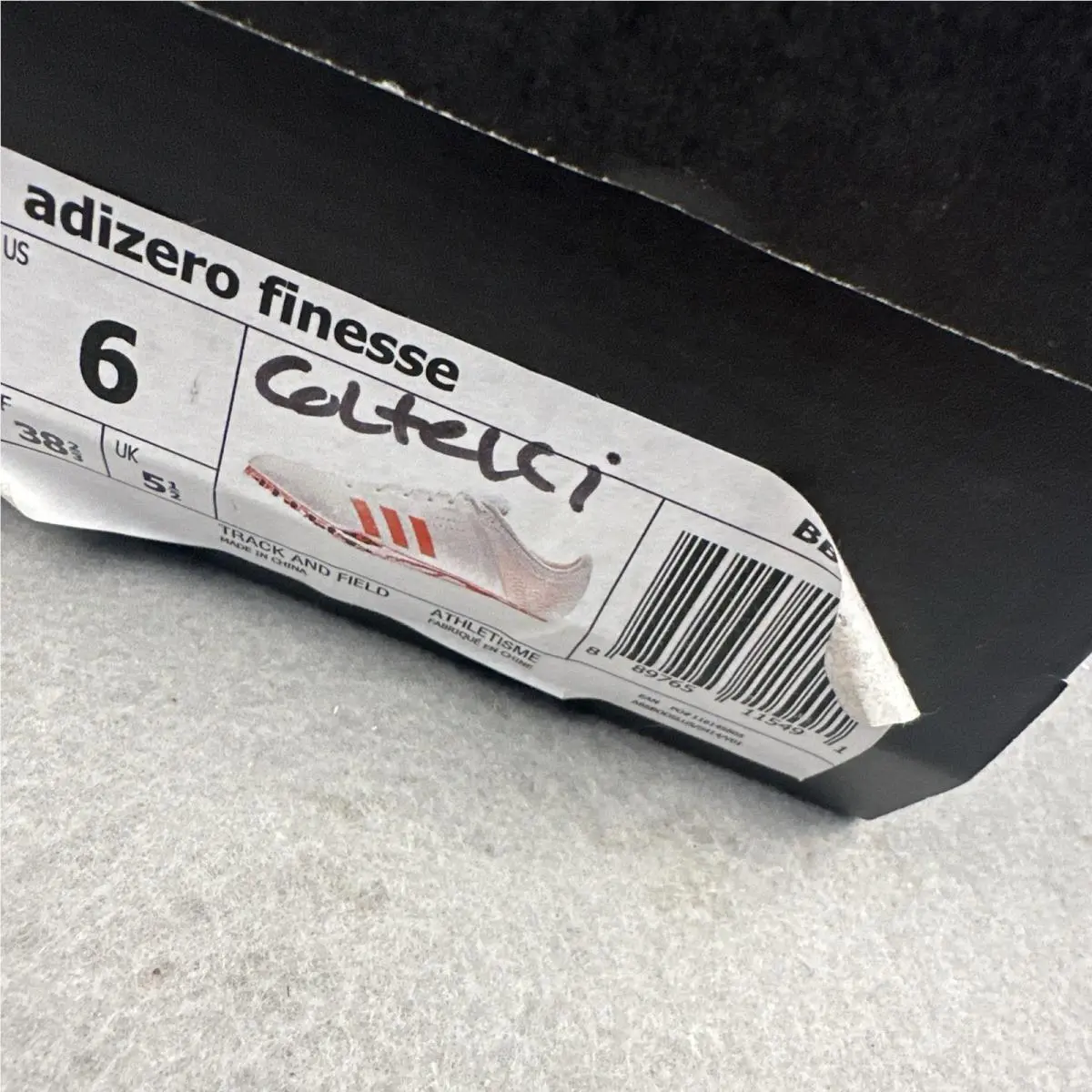 Adidas shoes - adidas Adizero - Adizero - BB4097 - White 5