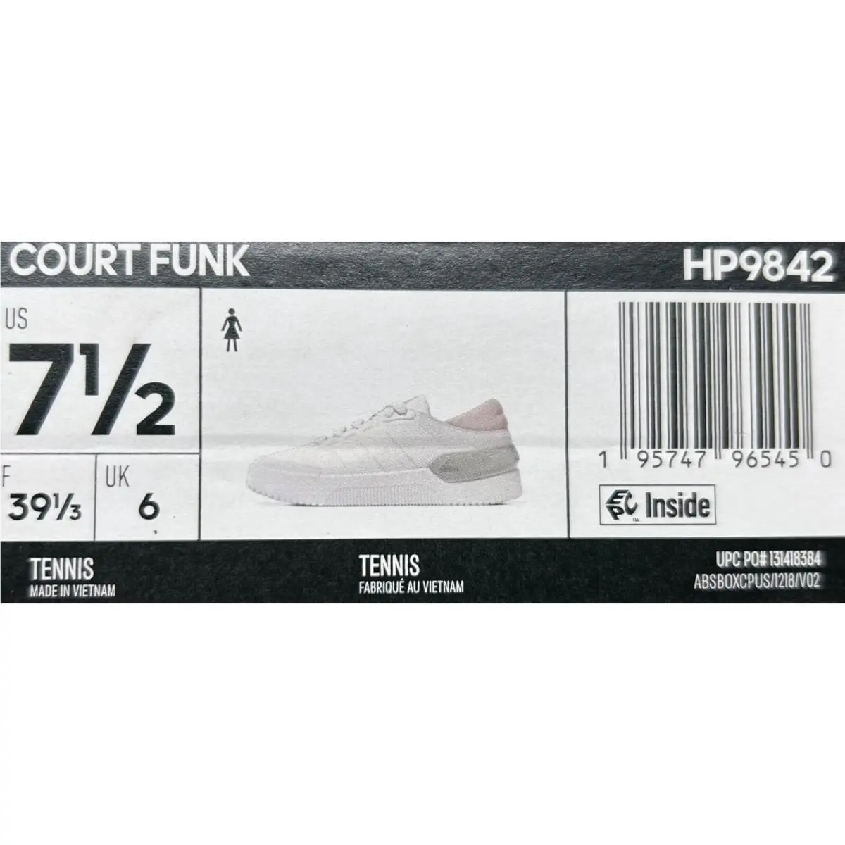 Adidas shoes - adidas Court Funk - Court Funk - HP9459 - White 9