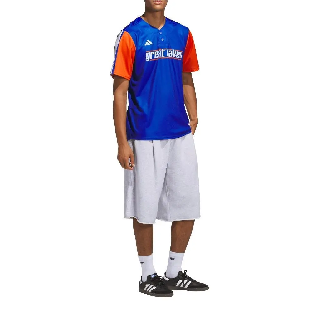 Adidas clothing - adidas Great Lakes  League World Series Replica Jersey - SB1158-KM8338 - Blue (UPC: 199219676479) 2