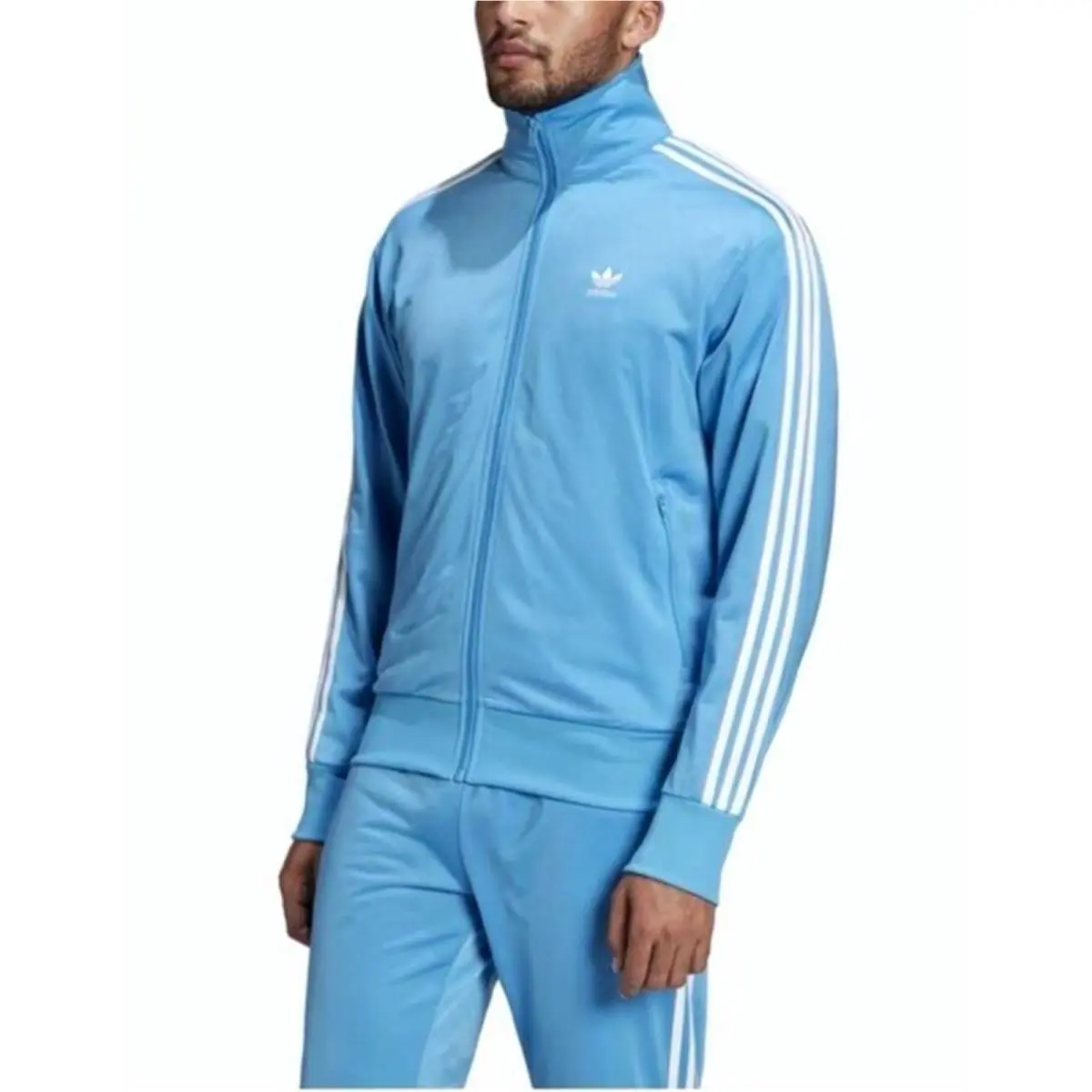 Adidas Orginals Adicolor Firebird Track Jacket Semi Blue Burst Mens XL