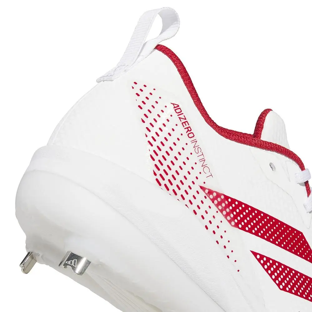 Adidas shoes - adidas Adizero Instinct 2.0 Cleats - SB1158-JH6790 - White (UPC: 197621184094) 4