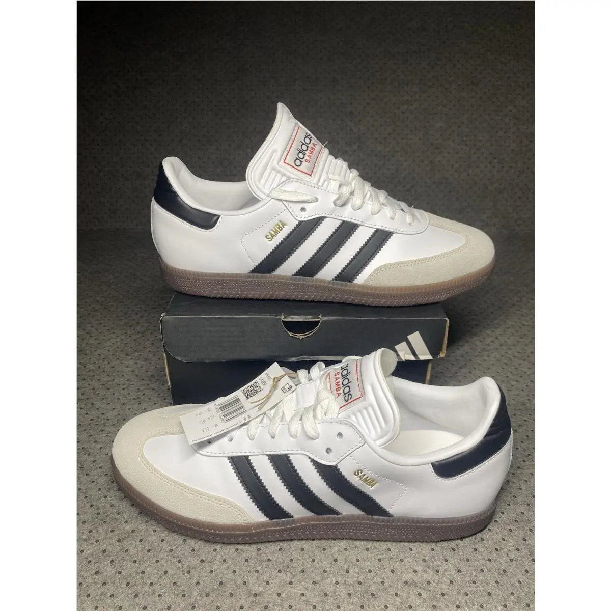 Adidas shoes - adidas Samba - Samba - White With Black Stripes 1