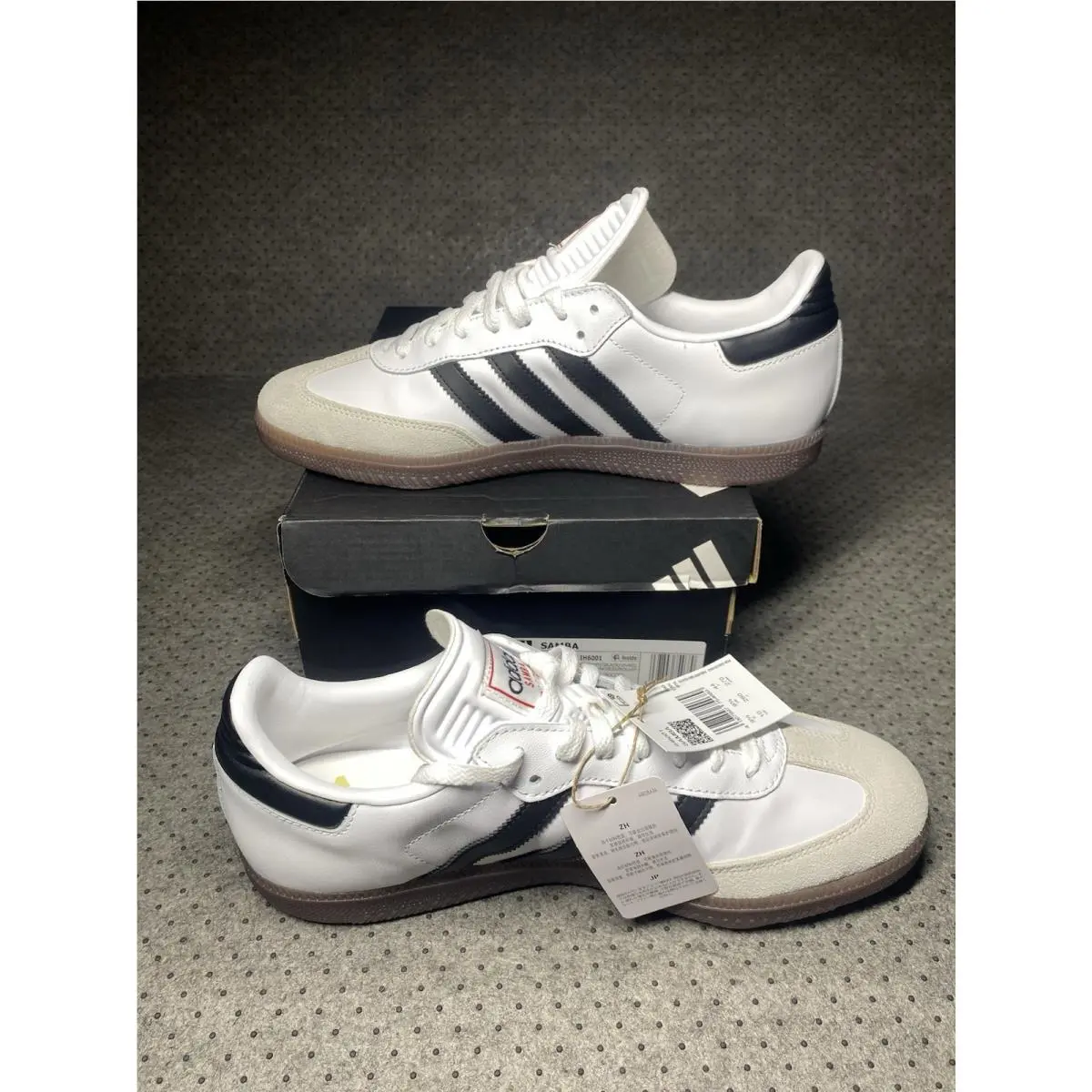Adidas shoes - adidas Samba - Samba - White With Black Stripes 2