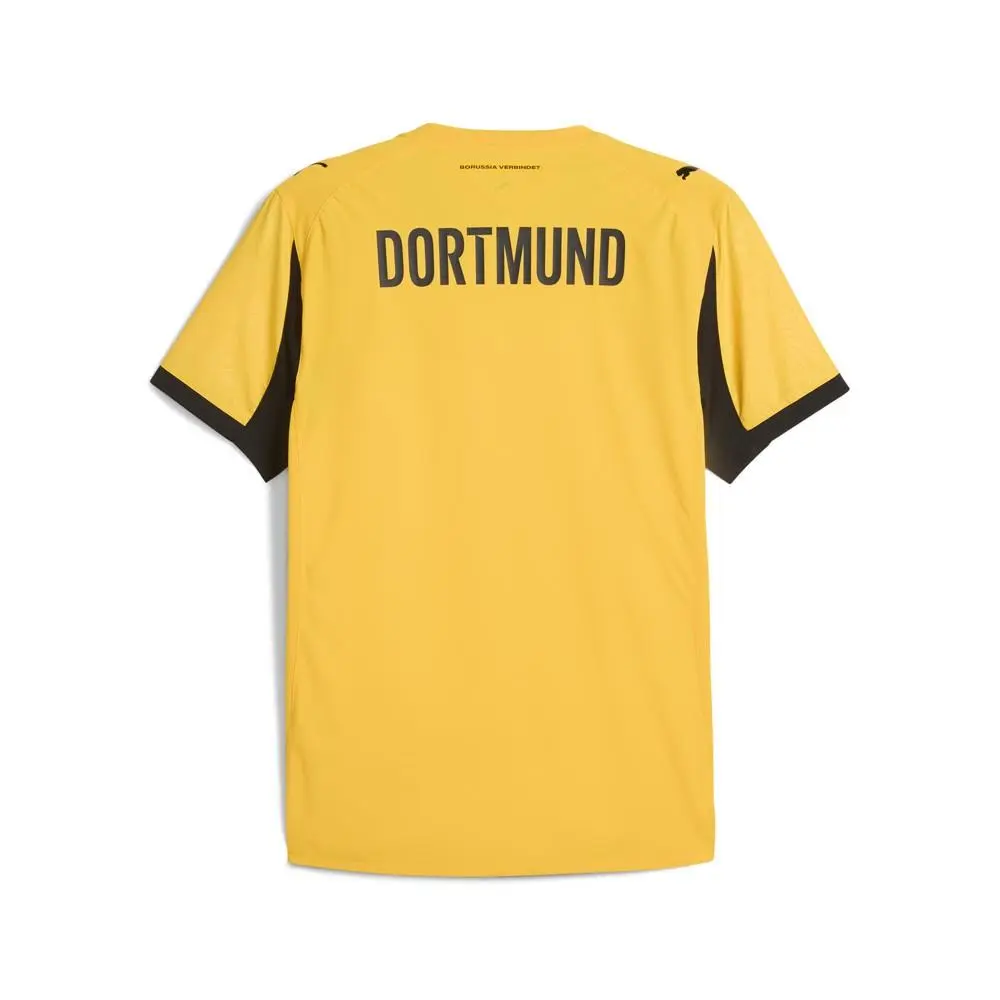 Puma clothing - PUMA Borussia Dortmund 2526 Authentic Cup Crew Neck Short Sleeve - 78011103 - Yellow 0