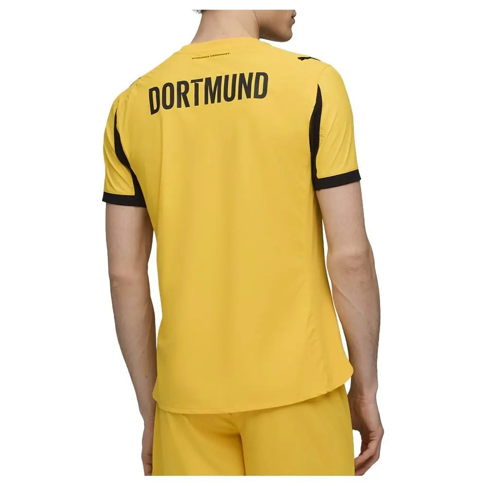 Puma clothing - PUMA Borussia Dortmund 2526 Authentic Cup Crew Neck Short Sleeve - 78011103 - Yellow 9