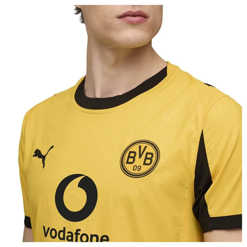 Puma clothing - PUMA Borussia Dortmund 2526 Authentic Cup Crew Neck Short Sleeve - 78011103 - Yellow 7