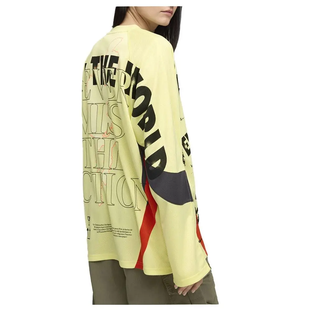 Puma clothing - PUMA Nine To Five VNeck Long Sleeve Jersey - 63250435 - Yellow 2