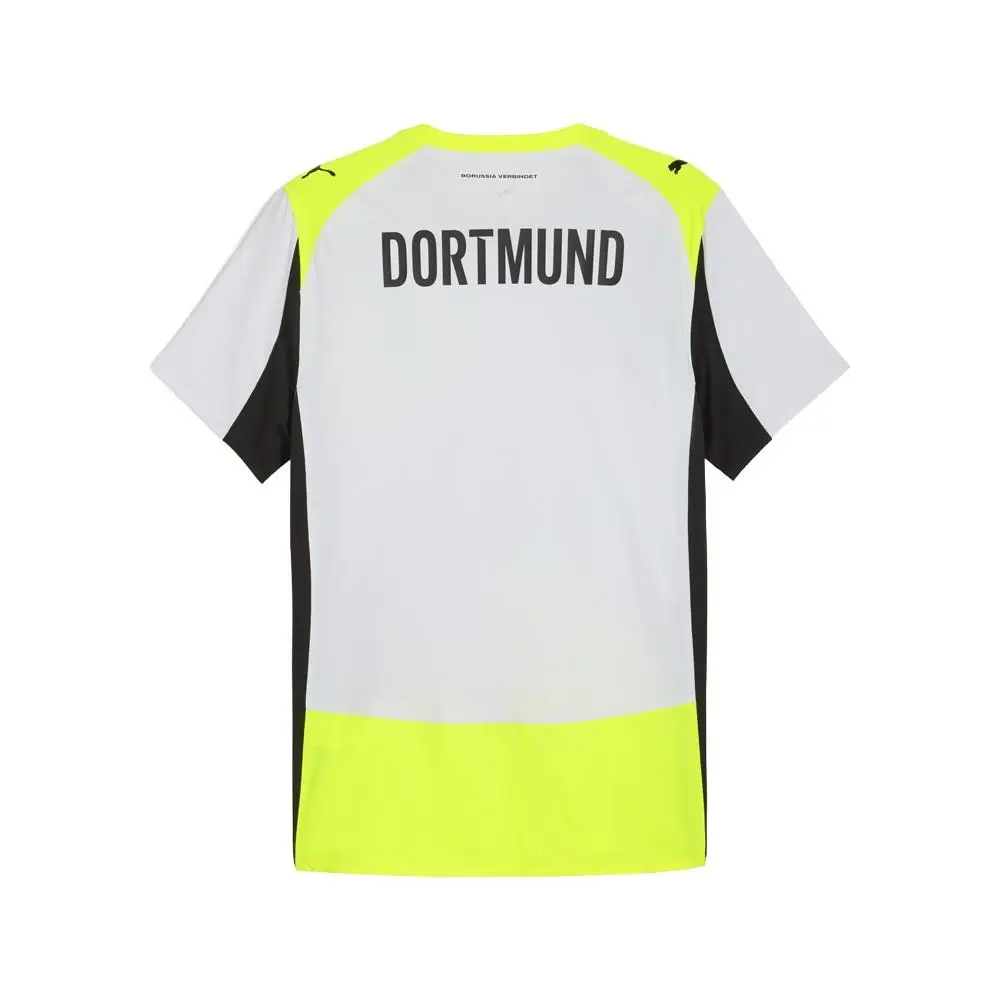Puma clothing - PUMA Borussia Dortmund Authentic Away Crew Neck Short Sleeve Socc - 78010302 - Grey 0