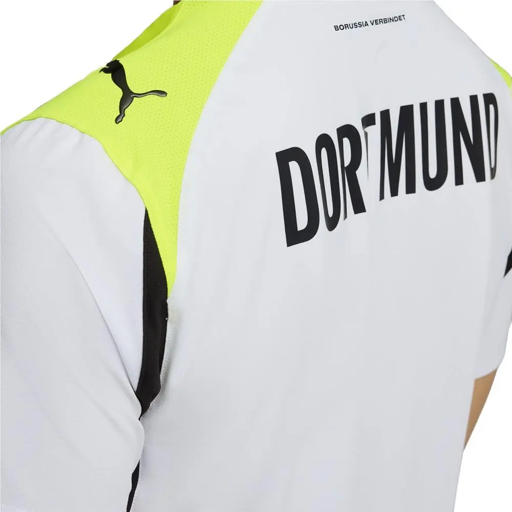 Puma clothing - PUMA Borussia Dortmund Authentic Away Crew Neck Short Sleeve Socc - 78010302 - Grey 5