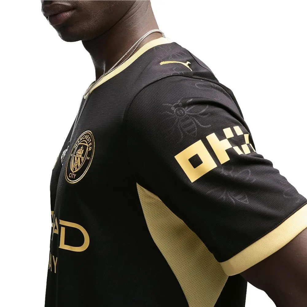 Puma clothing - PUMA Manchester City Fc Away Replica Jersey - 78433903 - Black 10