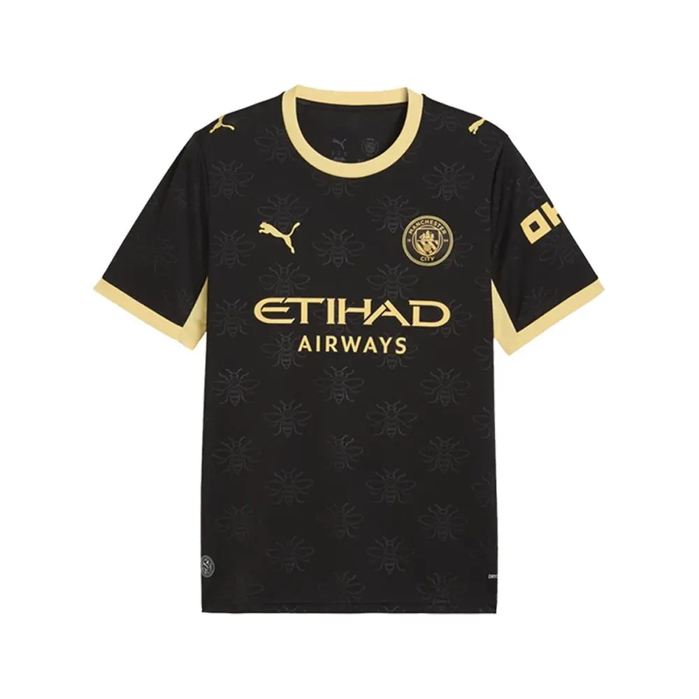 Puma clothing - PUMA Manchester City Fc Away Replica Jersey - 78433903 - Black 5