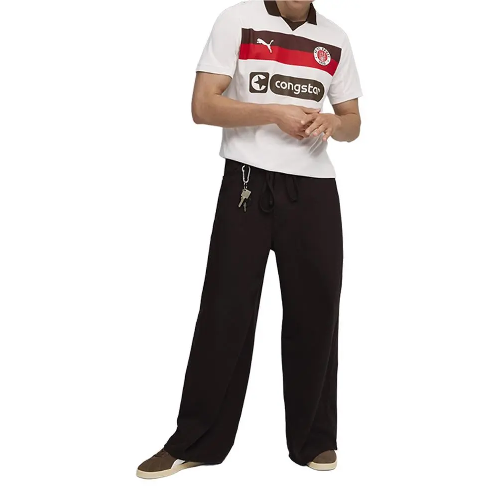 Puma clothing - PUMA Fc St. Pauli 2526 Away Short Sleeve Soccer Jersey - 78306902 - Brown, White 4