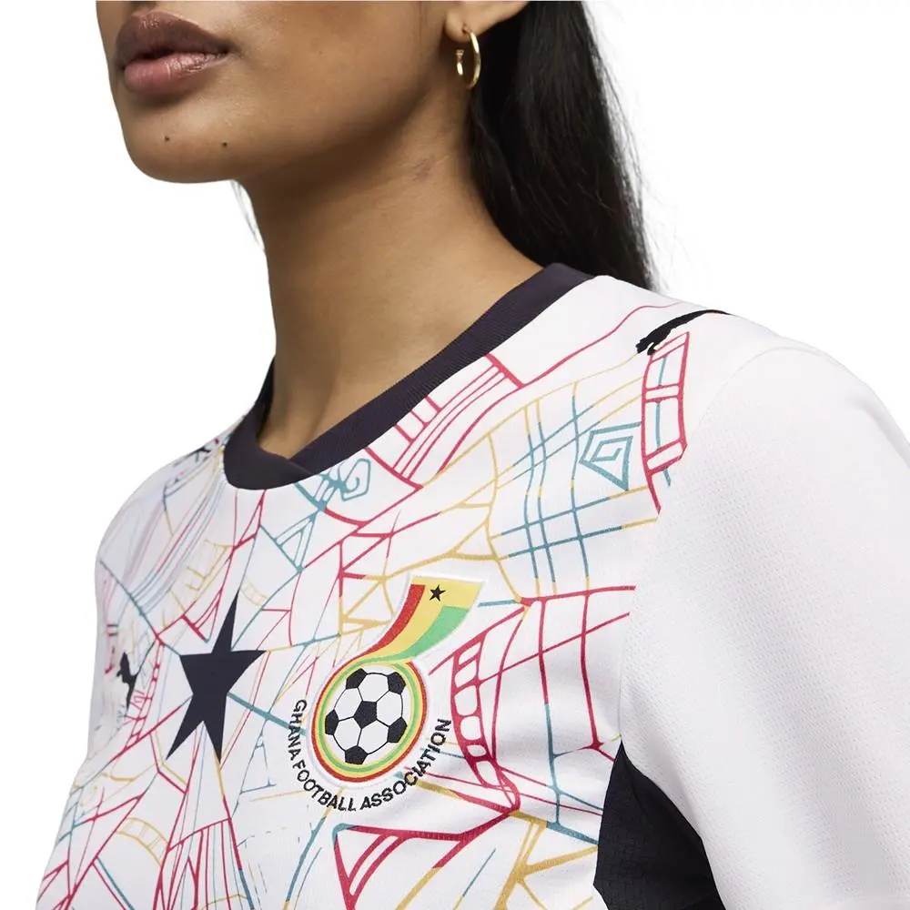 Puma clothing - PUMA Ghana Home Crew Neck Replica Jersey - 78342001 - White 1