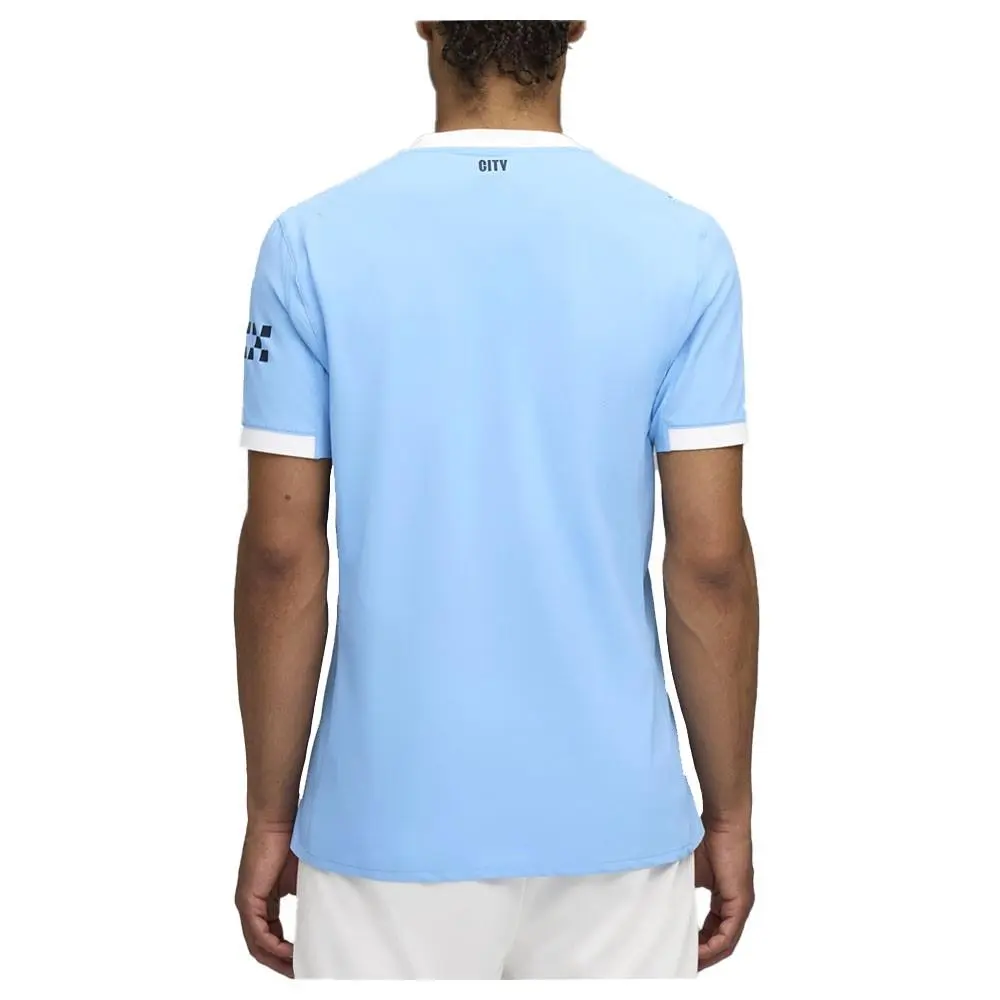 Puma clothing - PUMA Manchester City F.C. Crew Neck Short Sleeve Home Soccer Jers - 78033601 - Blue 0