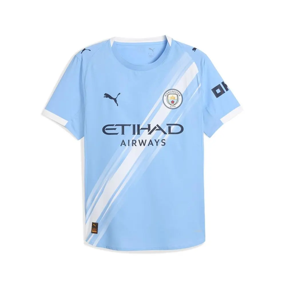 Puma clothing - PUMA Manchester City F.C. Crew Neck Short Sleeve Home Soccer Jers - 78033601 - Blue 5