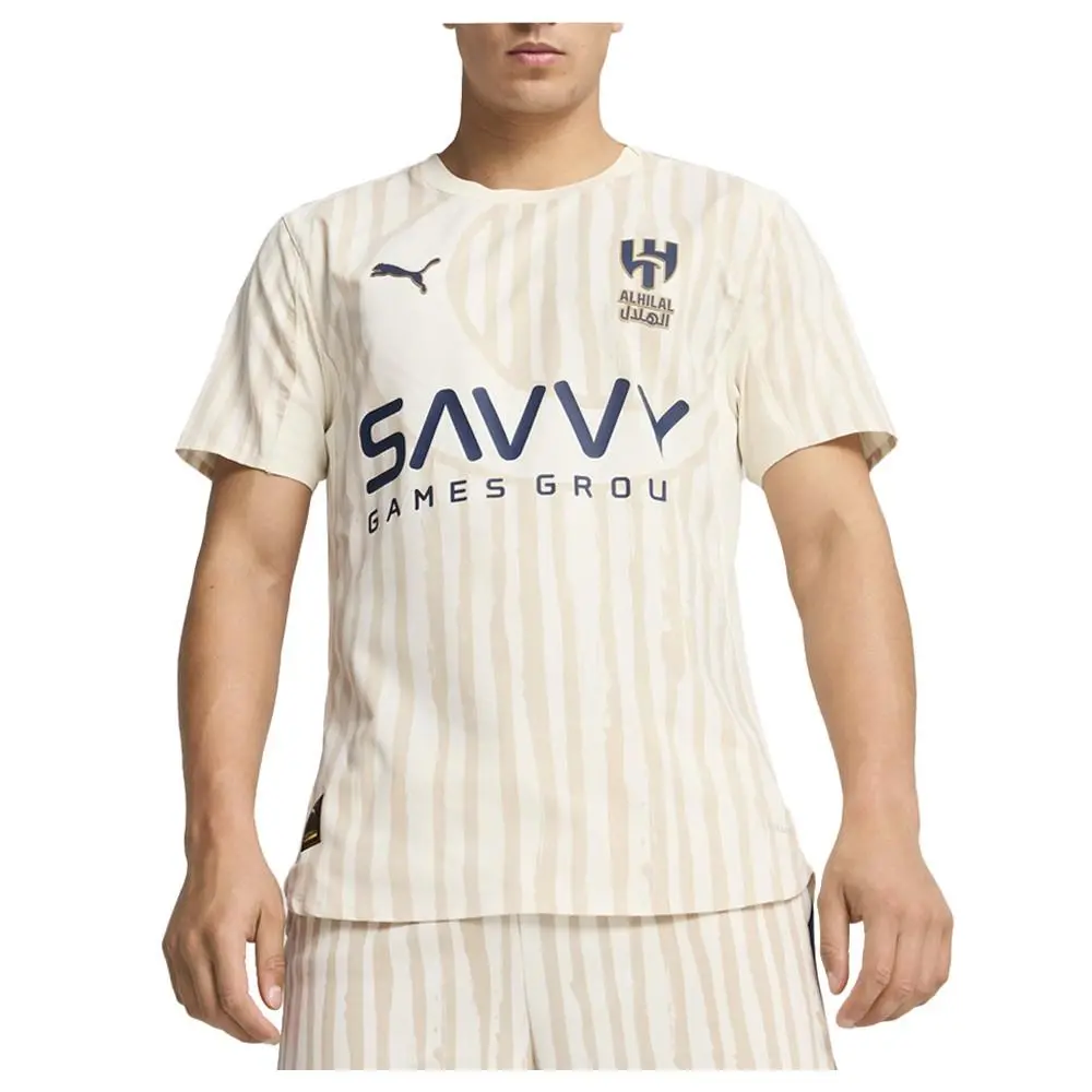 Puma clothing - PUMA  X Kidsuper Al Hilal Saudi Fc Authentic Crew Neck Short Slee - 78145515 - White 1