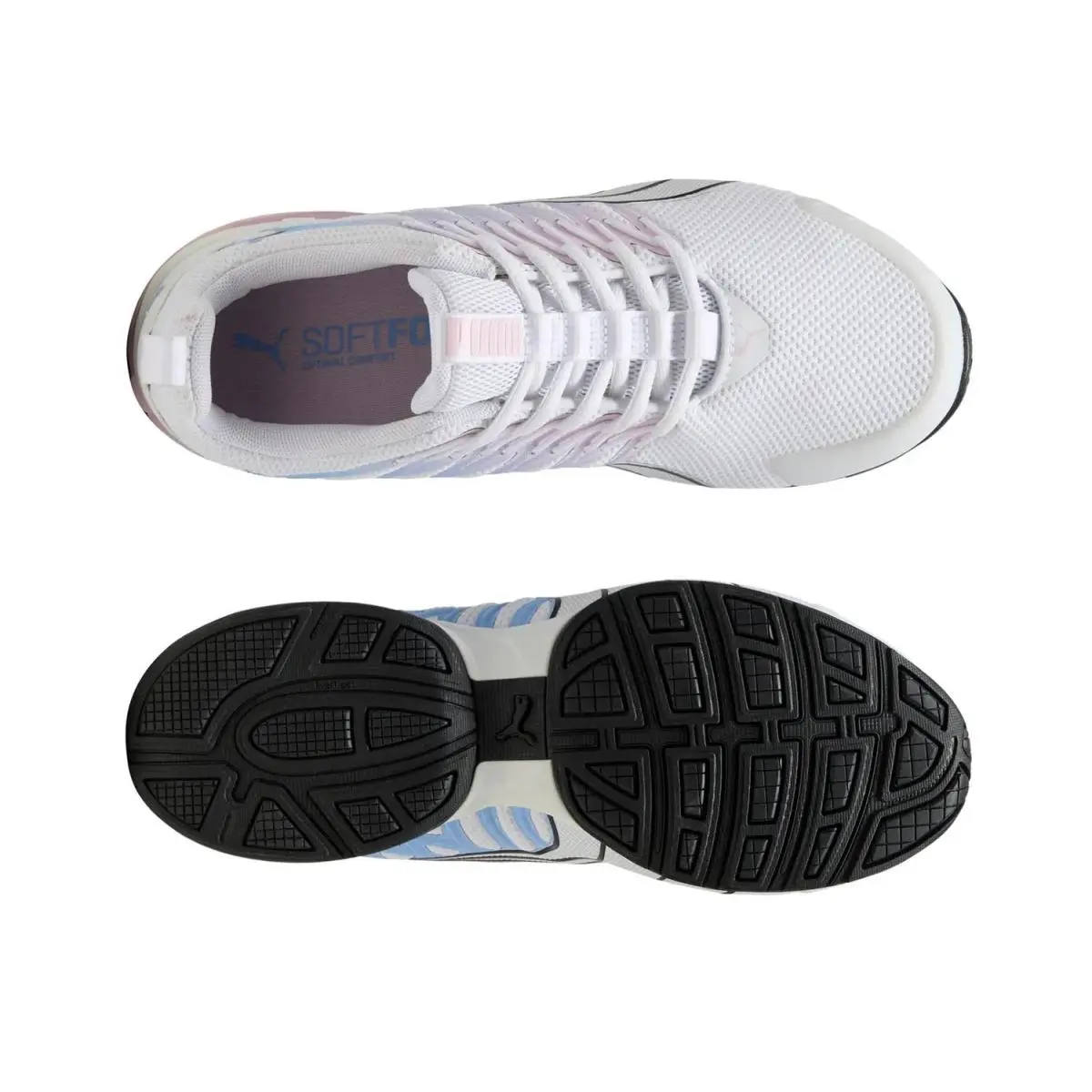 Puma shoes - White/Blue/Pink 7