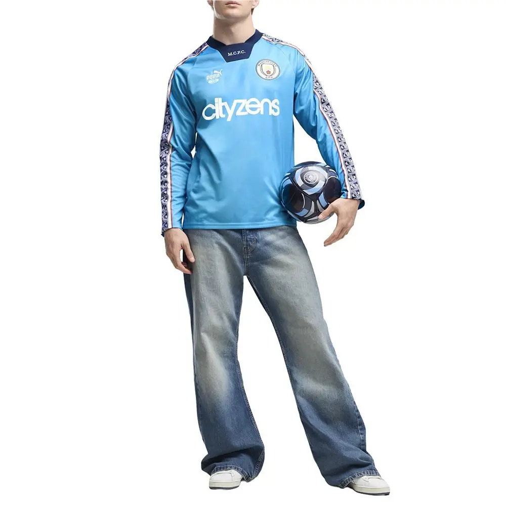 Puma clothing - PUMA Manchester City Fc King Relaxed Soccer Jersey - 78629435 - Blue 3