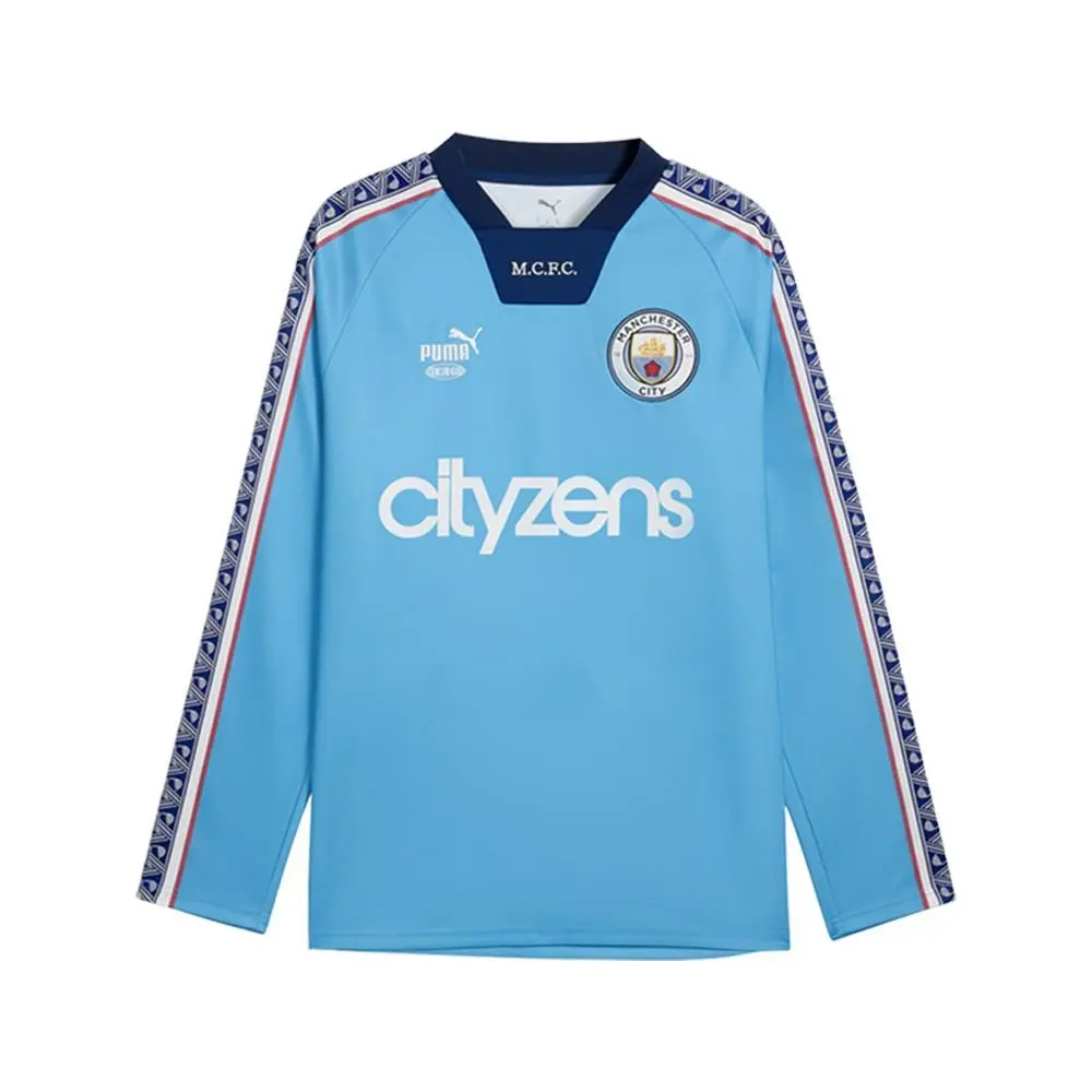 Puma clothing - PUMA Manchester City Fc King Relaxed Soccer Jersey - 78629435 - Blue 4