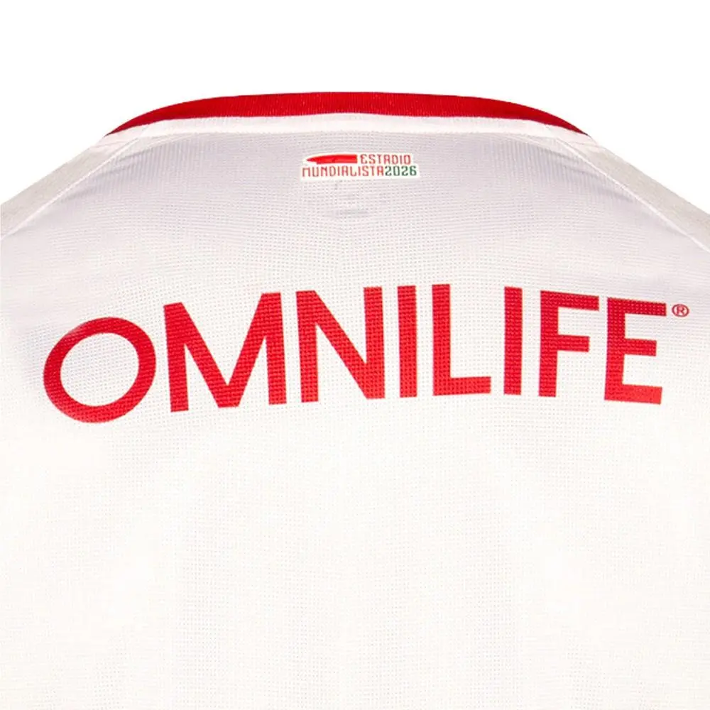 Puma clothing - PUMA Chivas Crew Neck Short Sleeve Away Soccer Jersey Promo 2526 - 70689701 - White 5