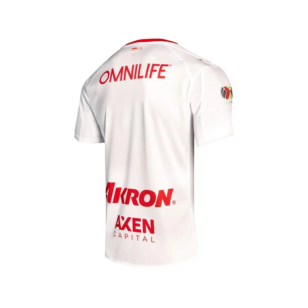Puma clothing - PUMA Chivas Crew Neck Short Sleeve Away Soccer Jersey Promo 2526 - 70689701 - White 9