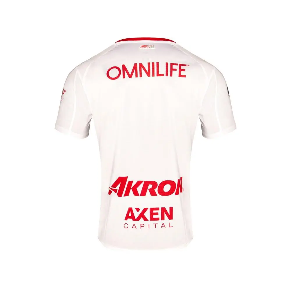 Puma clothing - PUMA Chivas Crew Neck Short Sleeve Away Soccer Jersey Promo 2526 - 70689701 - White 7